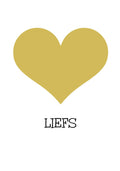 Wenskaart liefs