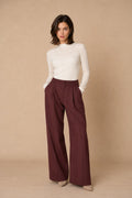 Broek Juliette bordeaux