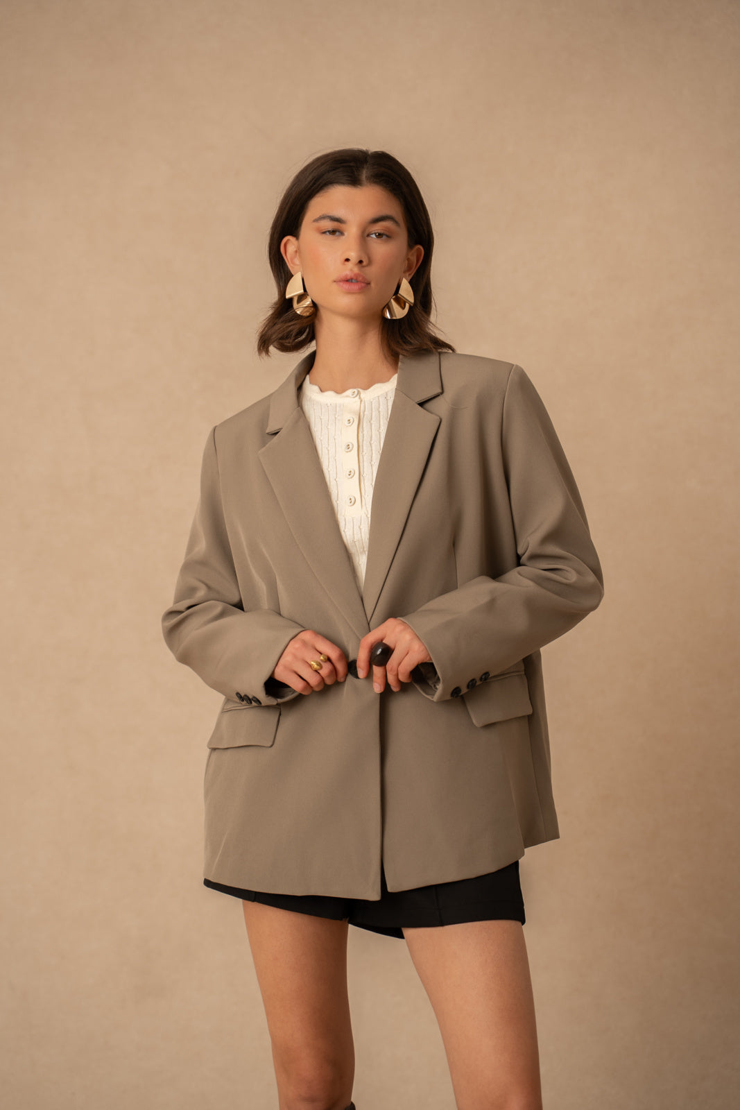 Blazer Elina – kaki