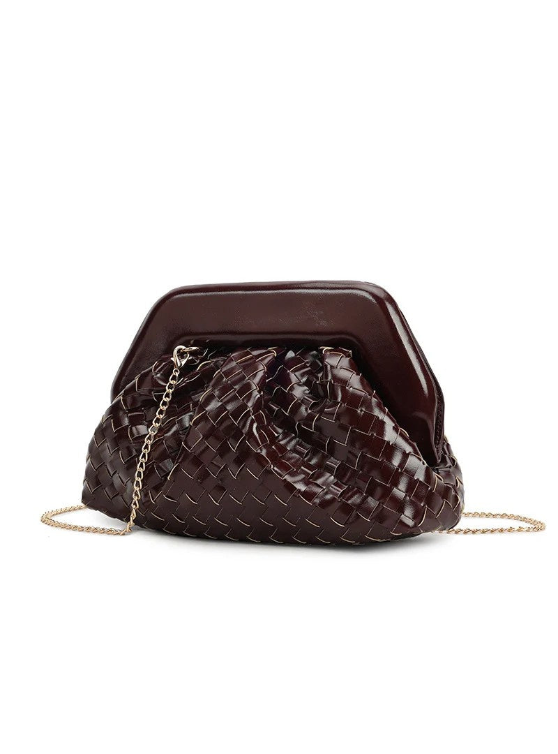 Handtas Elara burgundy
