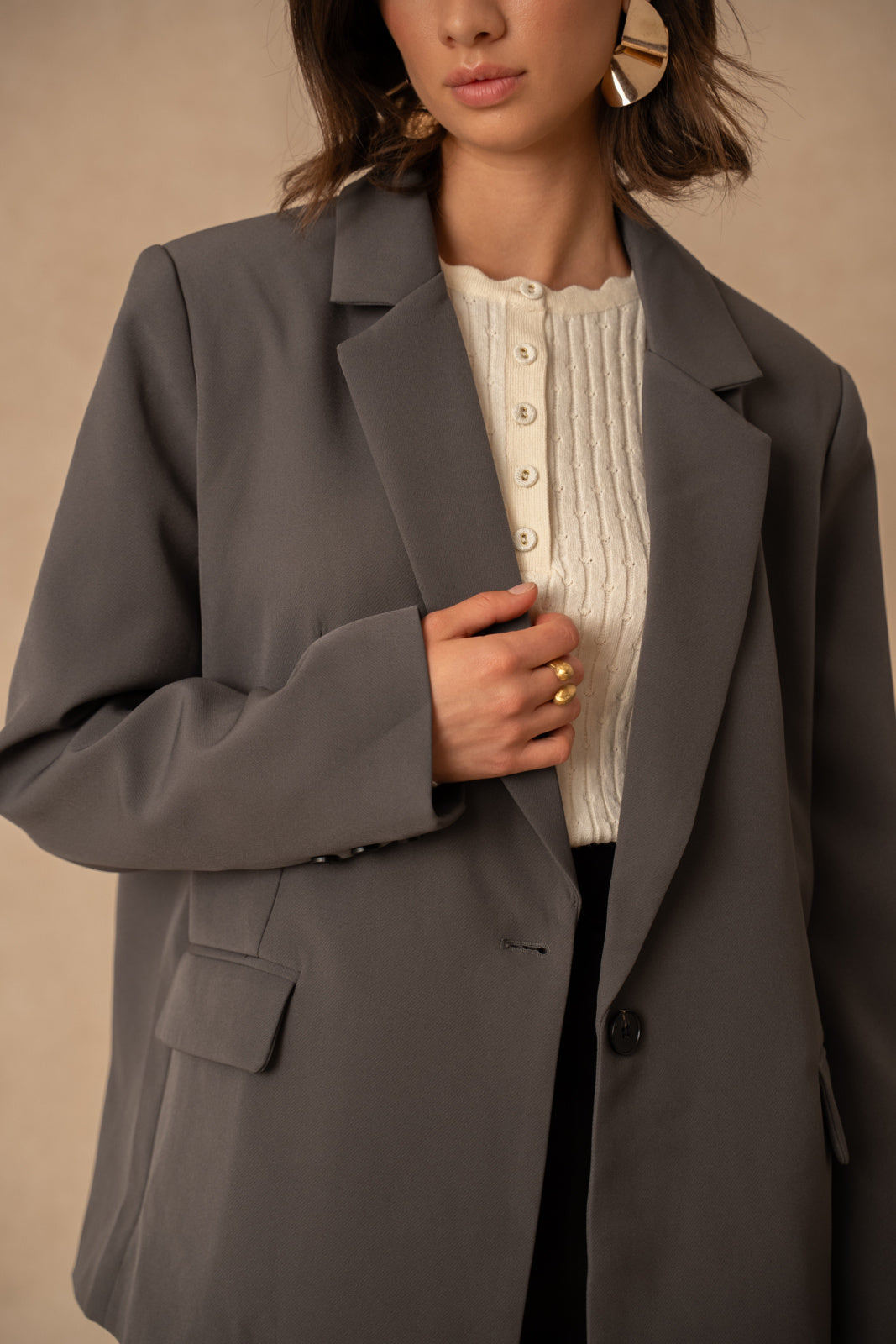 Blazer Elina – grijs