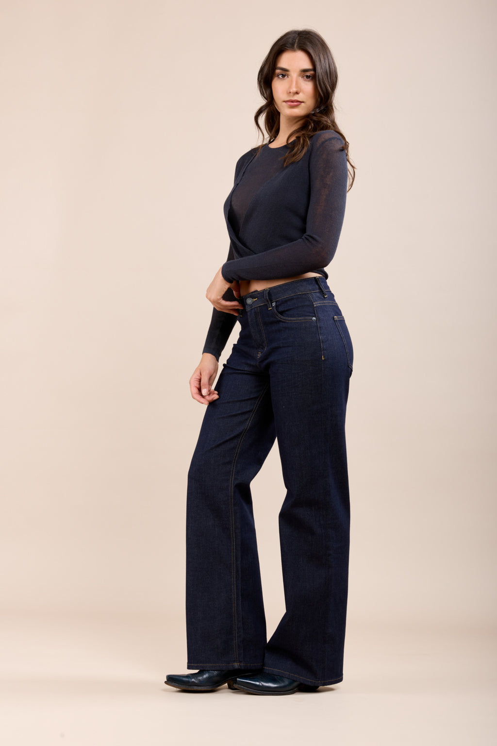 Jeans Toxik Camille – Low Waist Brut
