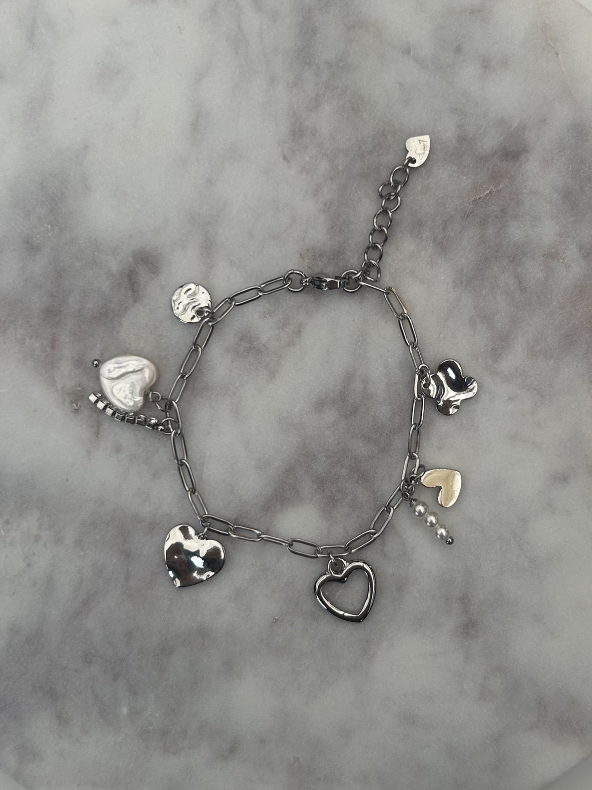 Armbandje bedeltje zilver