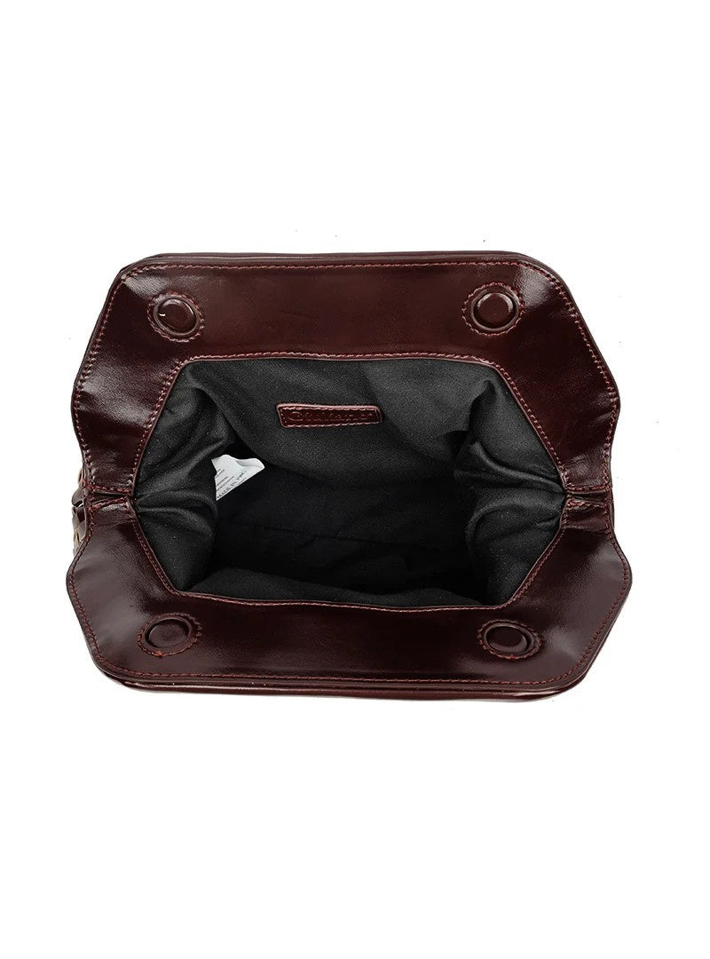 Handtas Elara burgundy