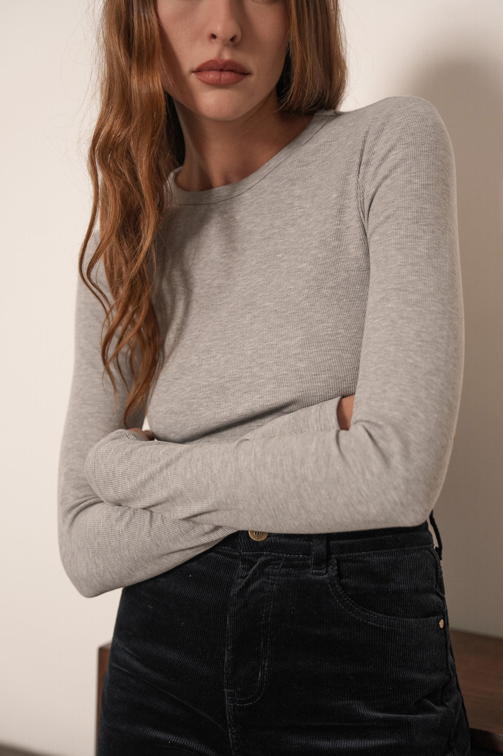 T shirt Olga grijs