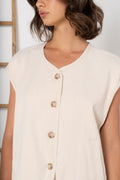 Gillet  Jeanne beige