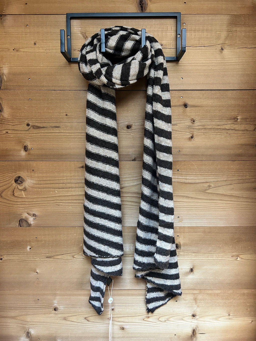 Sjaal Amara – Choco/Taupe