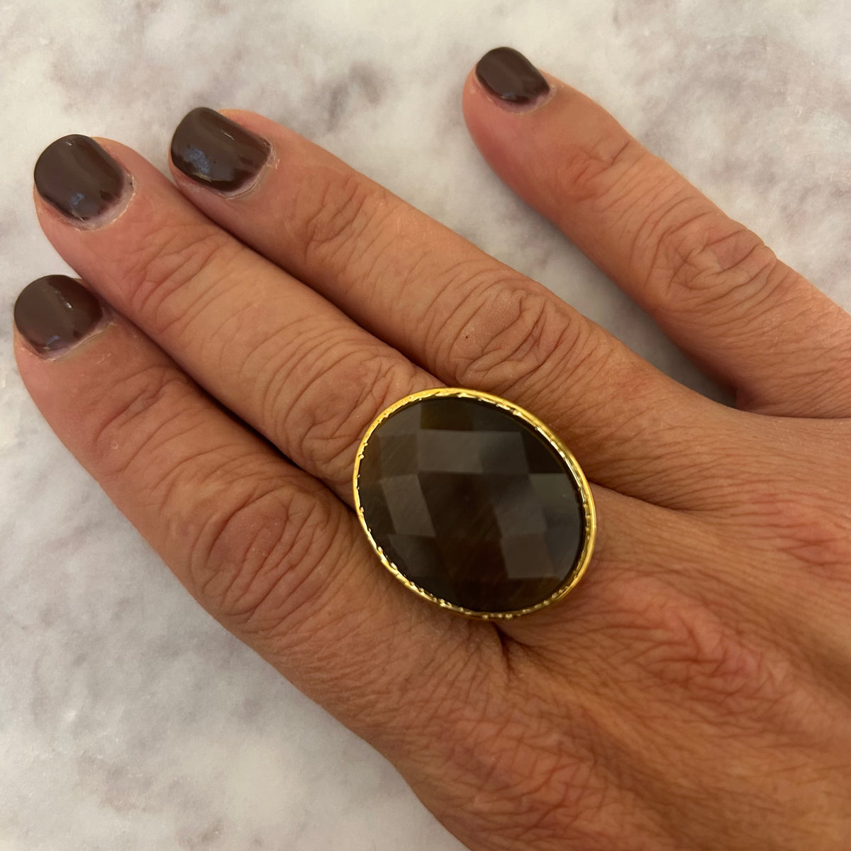 Ring Noëlle – Bruin