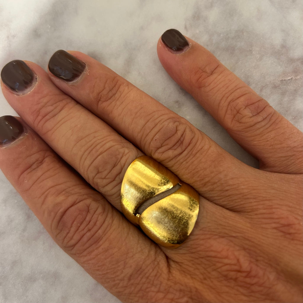 Ring Elodie – Goudkleurig