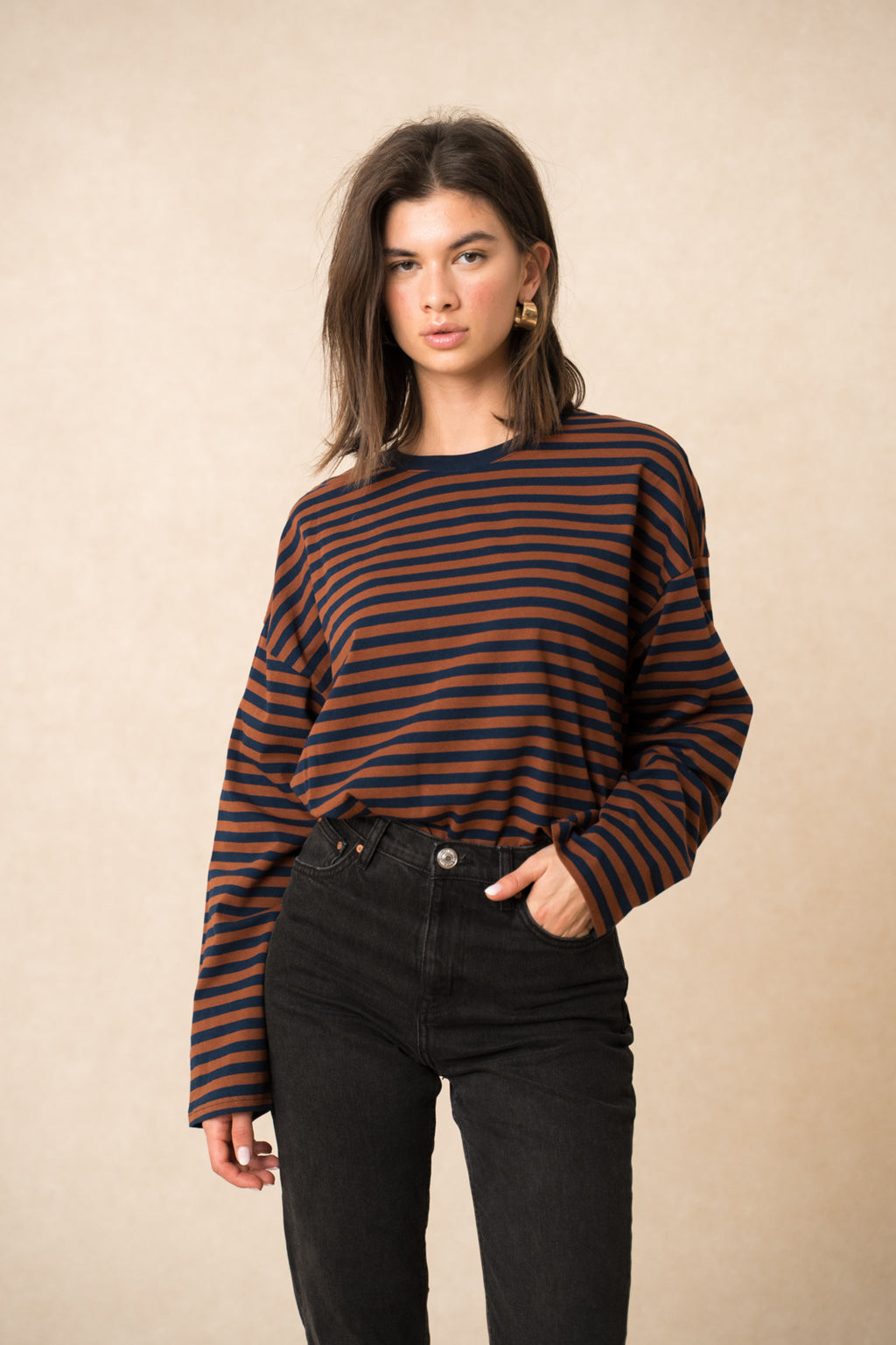 T-shirt Manon Marron