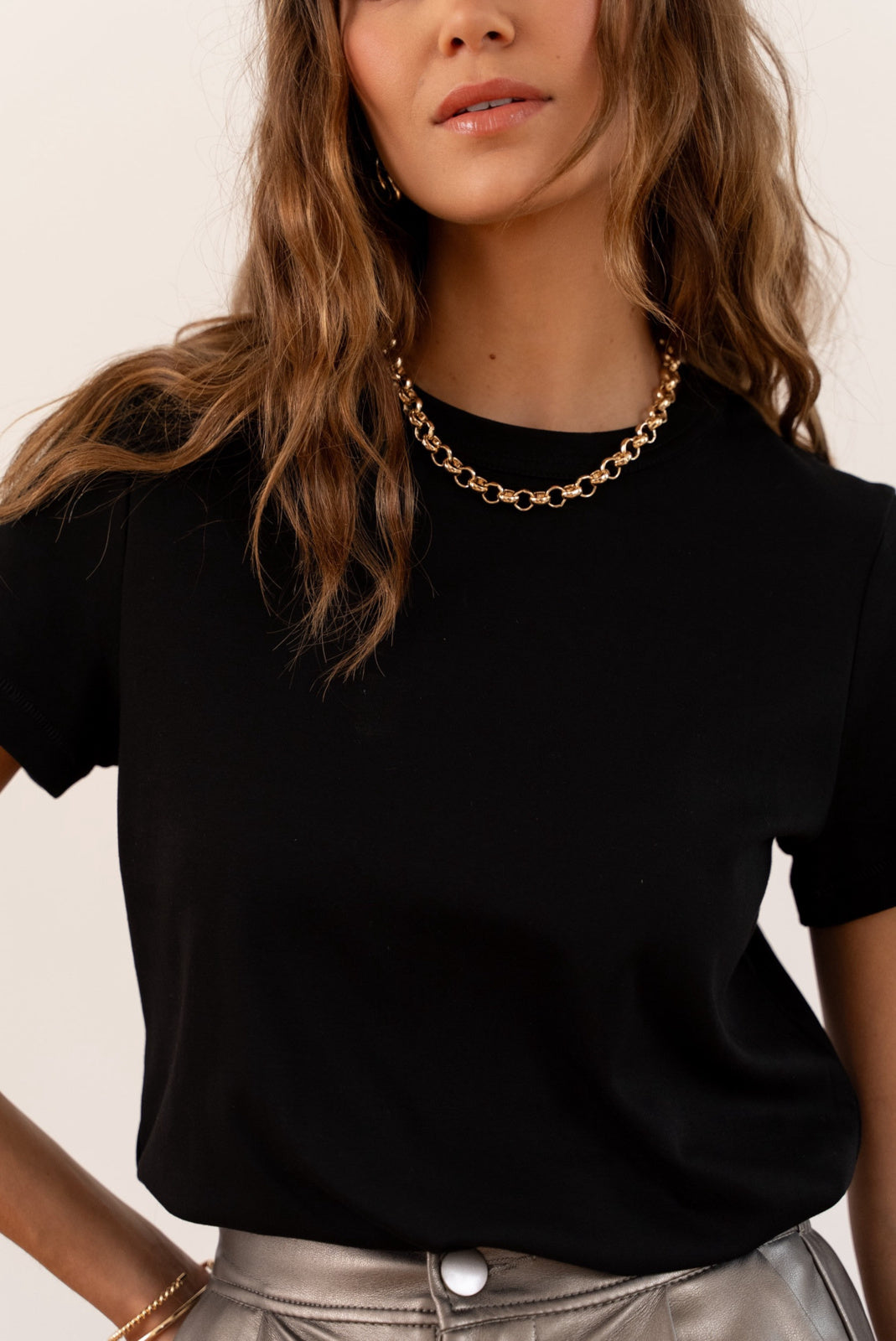 T shirt Oni zwart