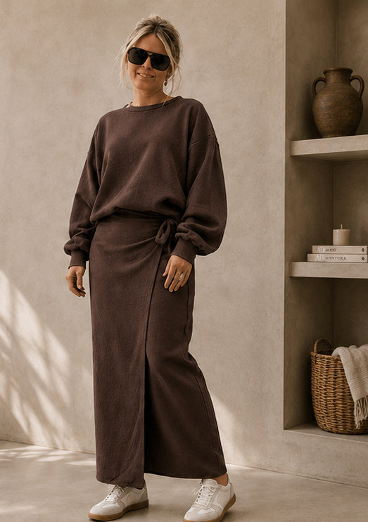 Sweater Céleste TU choco