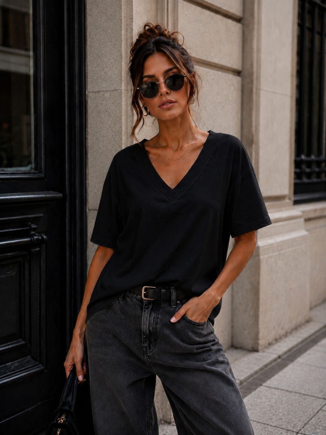 T shirt EMMA TU zwart