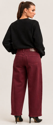Broek Romée – Toxik Burgundy